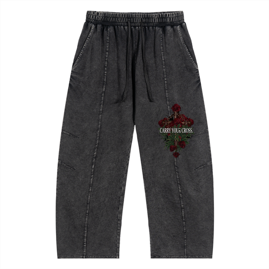 Carry Your Cross Drawstring Pants