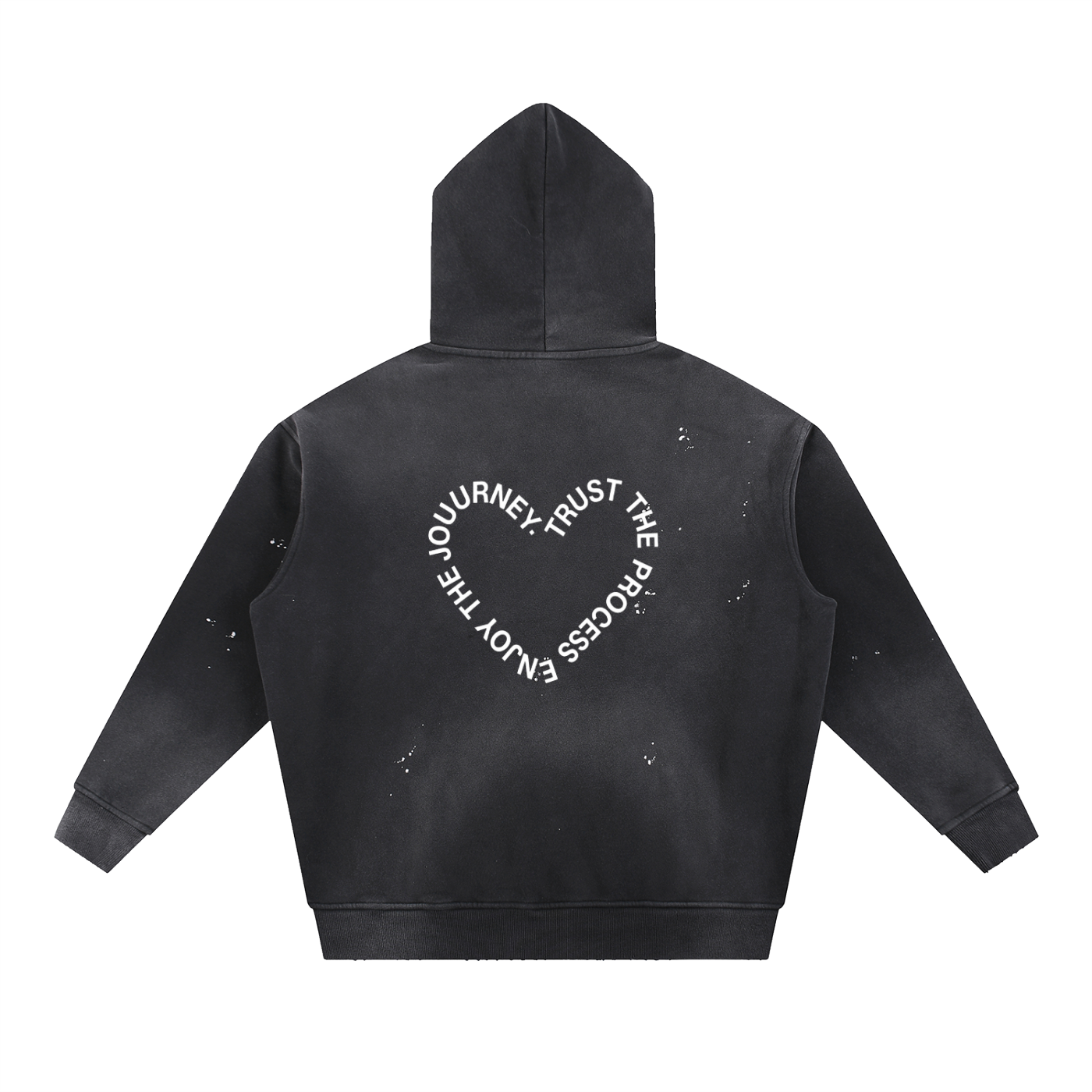 1% Better Frayed Fleece Hoodie